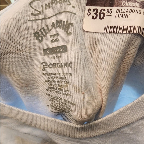 Billabong Simpsons Homer Tie Dye Large Shirt Short Sleeve Duff Beer xl - Picture 5 of 5